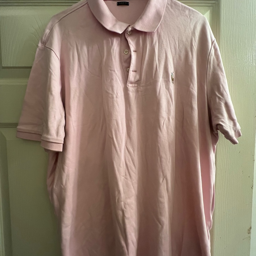 Men's Pink Polo Shirt